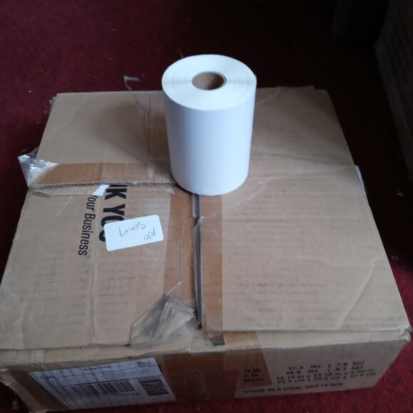 5 Rolls of 450 thermal shipping labels 4x6 - Picture 2 of 4